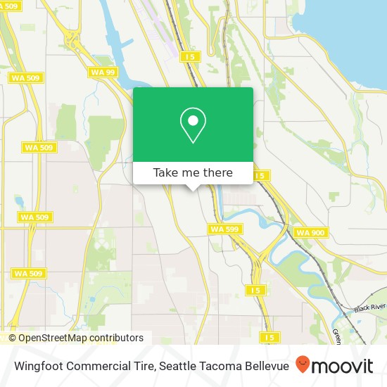 Wingfoot Commercial Tire map