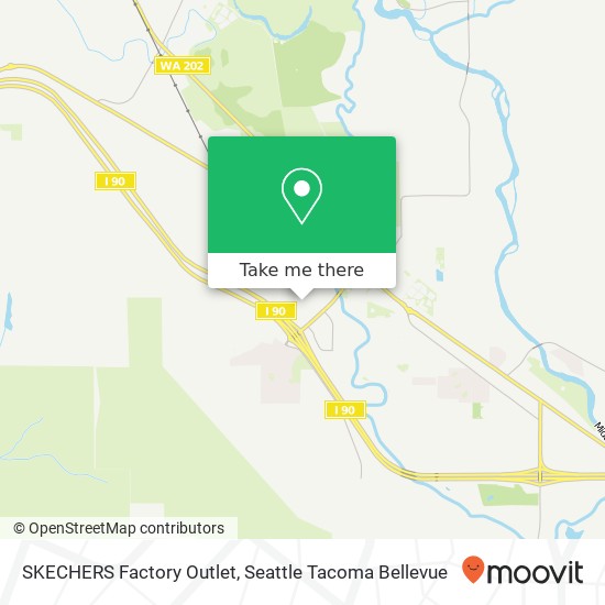 Mapa de SKECHERS Factory Outlet