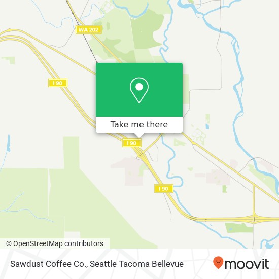 Sawdust Coffee Co. map