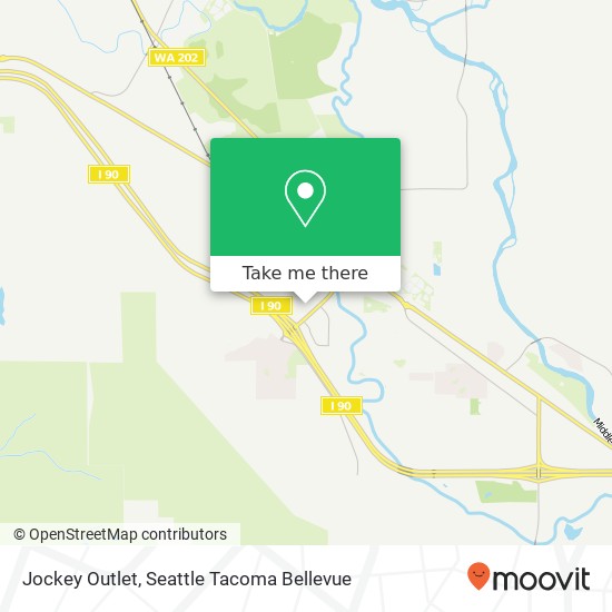 Jockey Outlet map