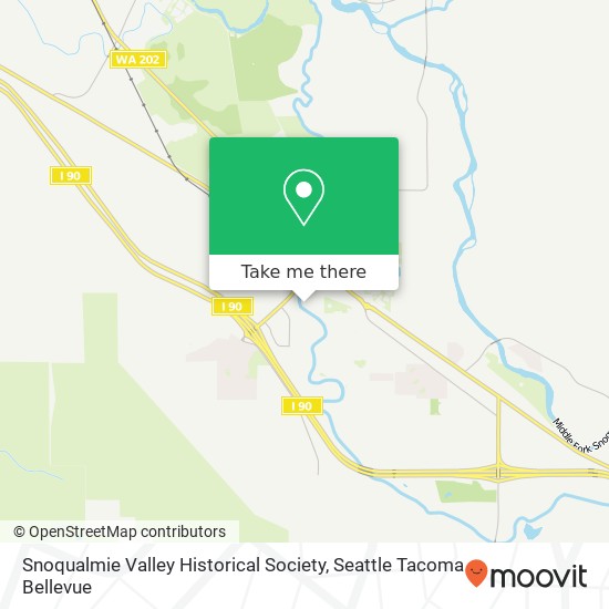 Mapa de Snoqualmie Valley Historical Society
