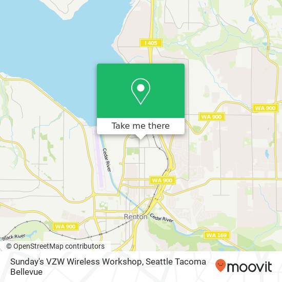 Sunday's VZW Wireless Workshop map