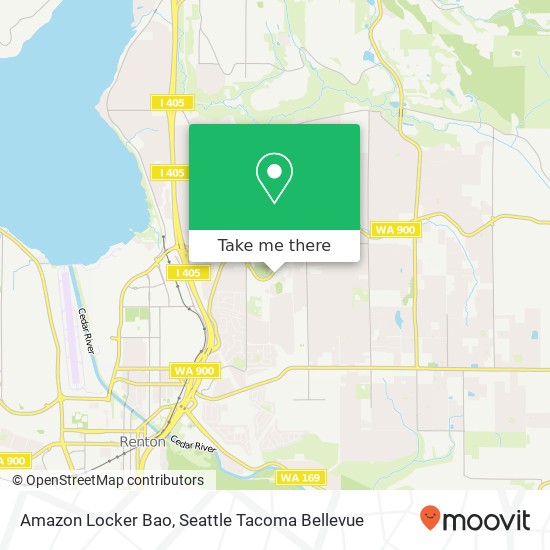 Mapa de Amazon Locker Bao