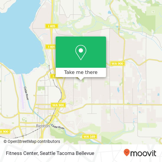 Fitness Center map