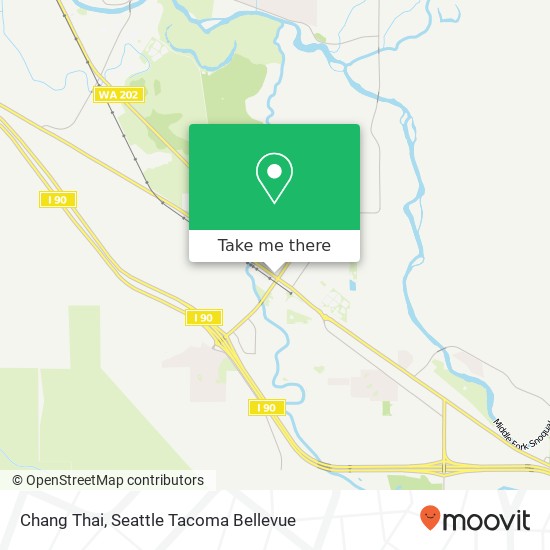 Mapa de Chang Thai
