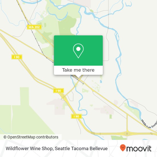 Mapa de Wildflower Wine Shop