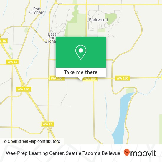 Wee-Prep Learning Center map