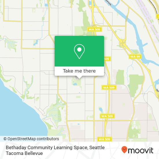 Mapa de Bethaday Community Learning Space
