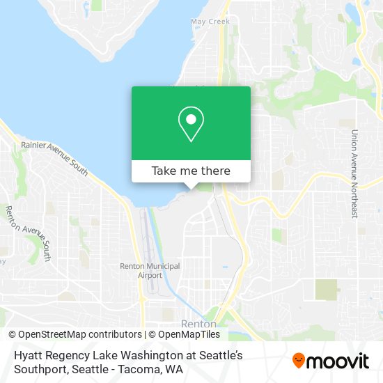 Mapa de Hyatt Regency Lake Washington at Seattle’s Southport