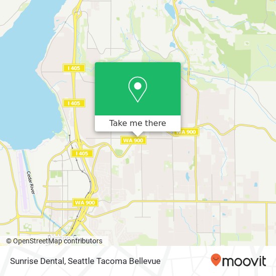 Sunrise Dental map