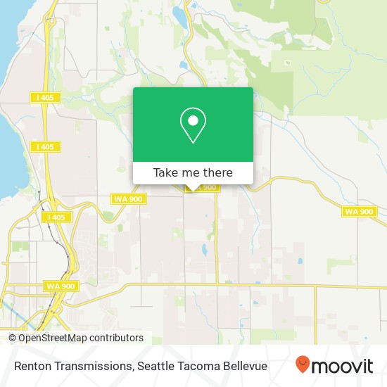 Renton Transmissions map