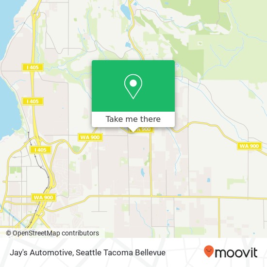 Jay's Automotive map