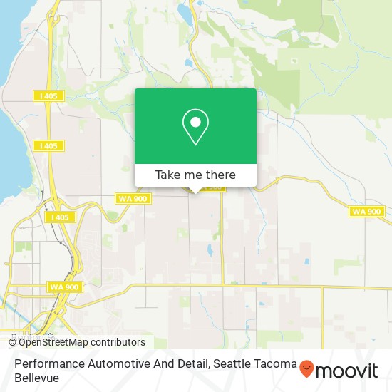 Performance Automotive And Detail map