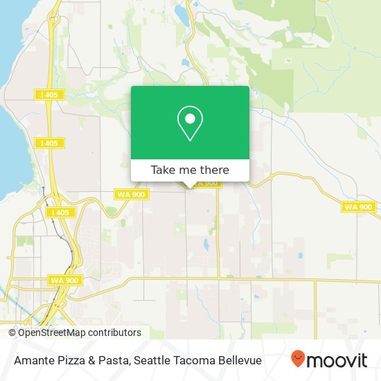 Amante Pizza & Pasta map