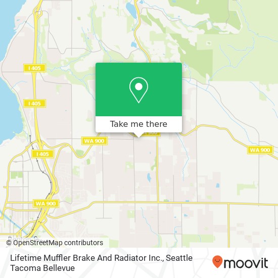 Lifetime Muffler Brake And Radiator Inc. map