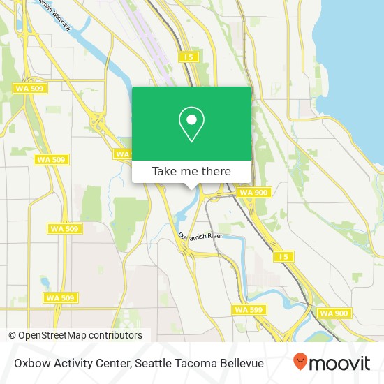 Oxbow Activity Center map