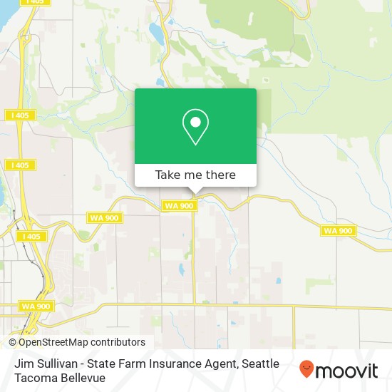 Mapa de Jim Sullivan - State Farm Insurance Agent