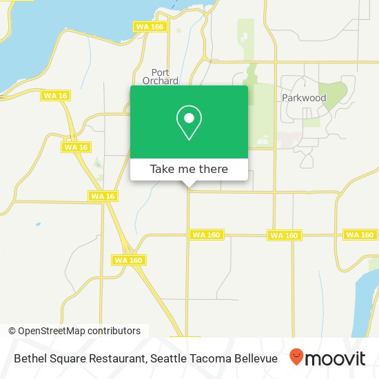 Bethel Square Restaurant map
