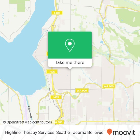 Highline Therapy Services map