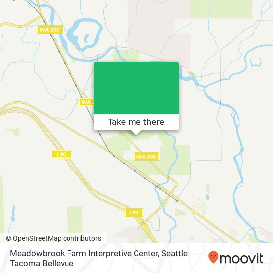Meadowbrook Farm Interpretive Center map