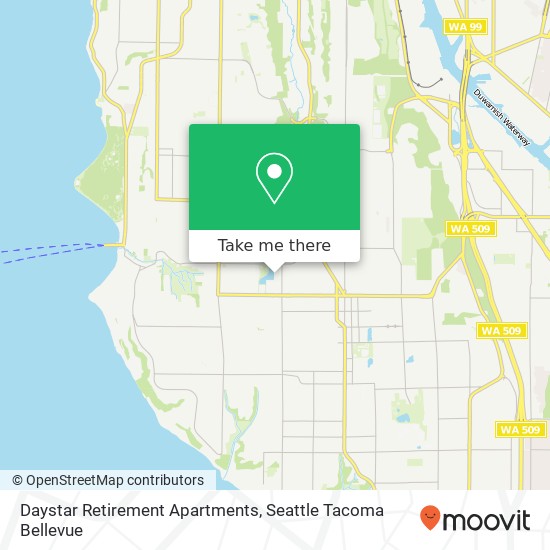 Mapa de Daystar Retirement Apartments