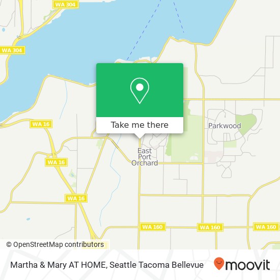 Mapa de Martha & Mary AT HOME