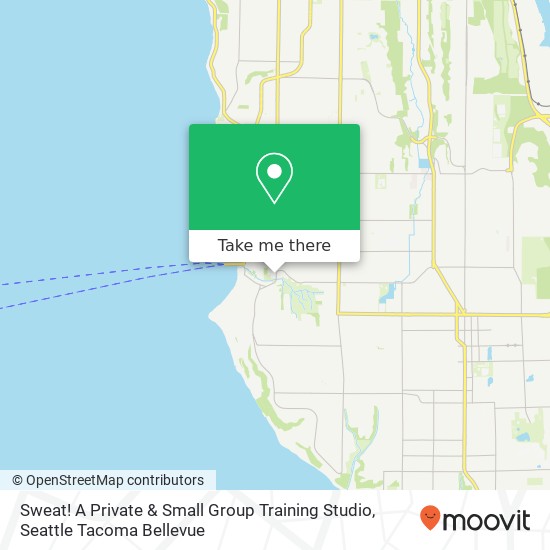 Mapa de Sweat! A Private & Small Group Training Studio