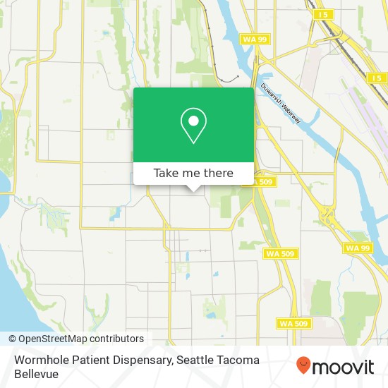 Wormhole Patient Dispensary map