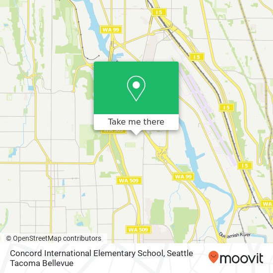 Mapa de Concord International Elementary School