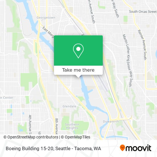 Boeing Building 15-20 map