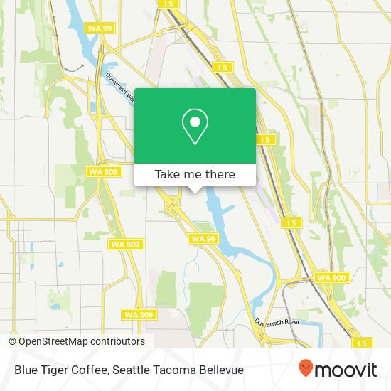 Blue Tiger Coffee map