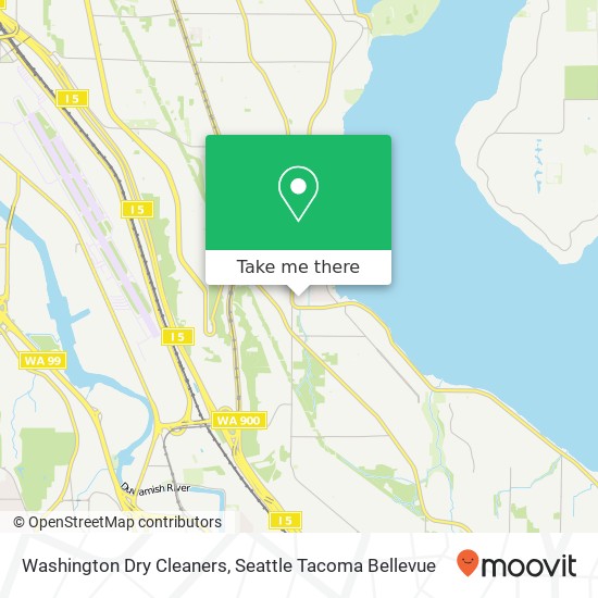 Washington Dry Cleaners map