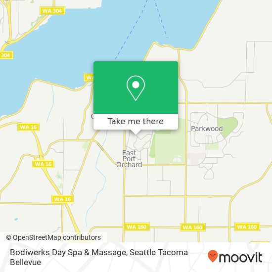 Bodiwerks Day Spa & Massage map