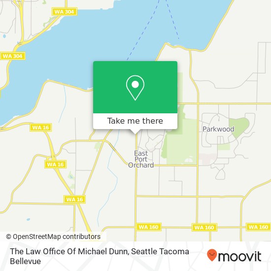 The Law Office Of Michael Dunn map