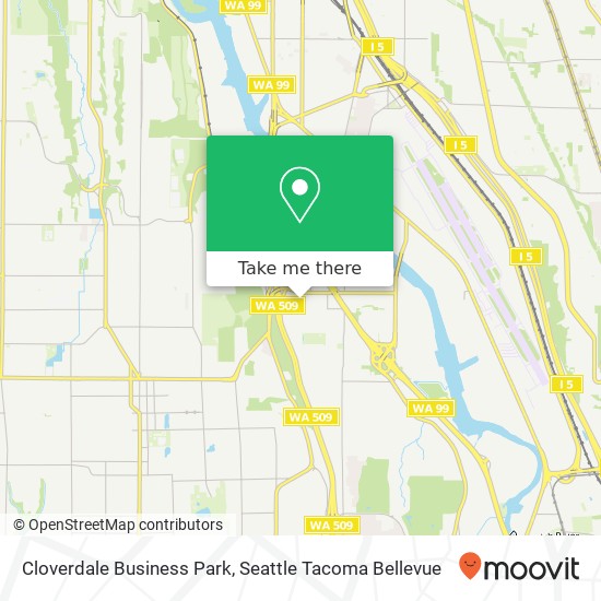 Cloverdale Business Park map