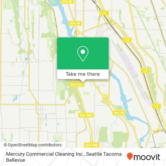 Mercury Commercial Cleaning Inc. map