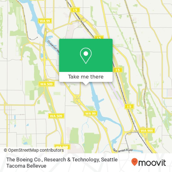 The Boeing Co., Research & Technology map
