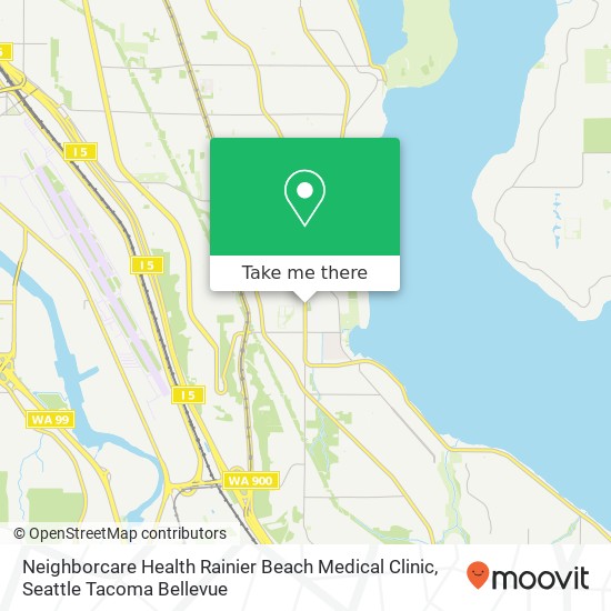 Neighborcare Health Rainier Beach Medical Clinic map