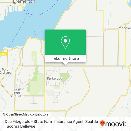 Dee Fitzgerald - State Farm Insurance Agent map