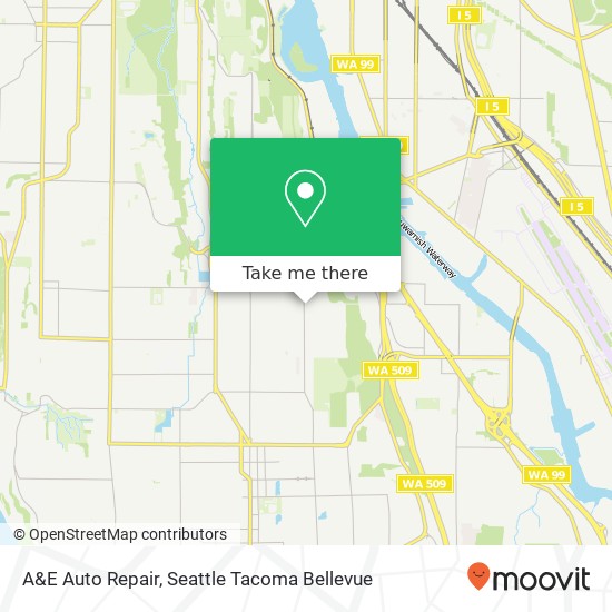 A&E Auto Repair map