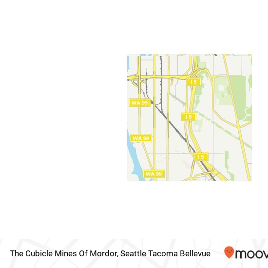 The Cubicle Mines Of Mordor map