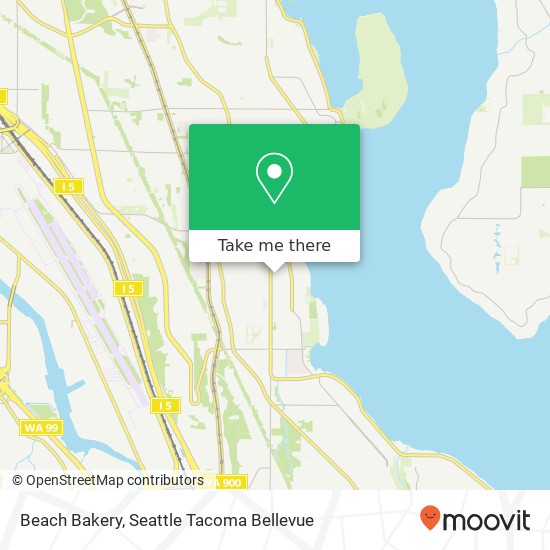 Beach Bakery map