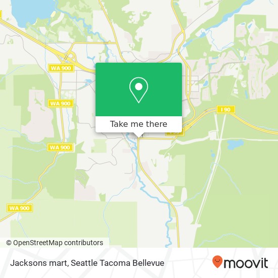 Jacksons mart map