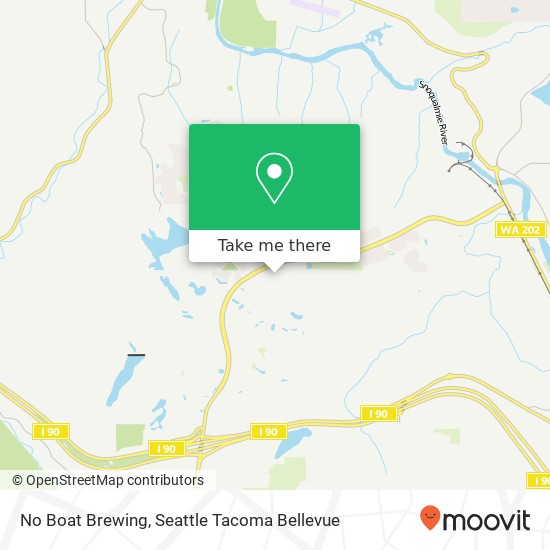 Mapa de No Boat Brewing