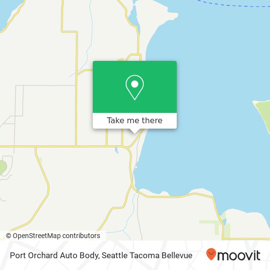 Mapa de Port Orchard Auto Body