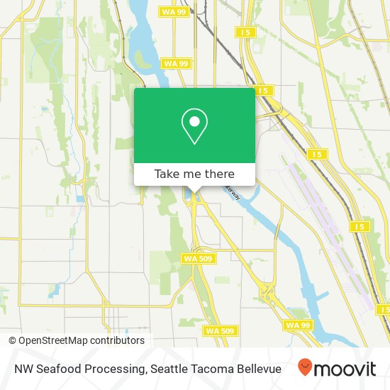 Mapa de NW Seafood Processing