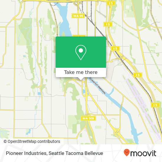 Pioneer Industries map