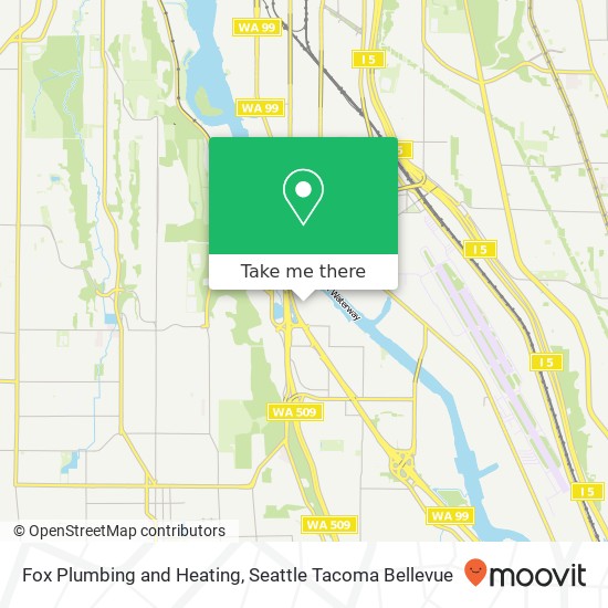 Fox Plumbing and Heating map