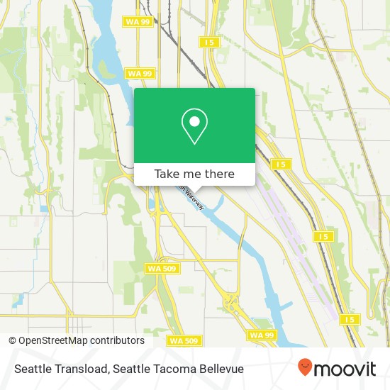 Seattle Transload map