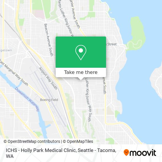 ICHS - Holly Park Medical Clinic map